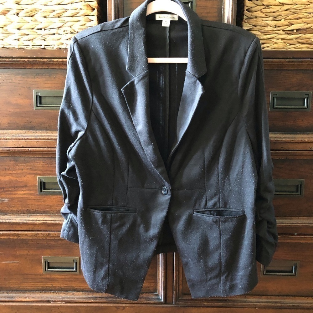 John Paul Richard black blazer in size XL
